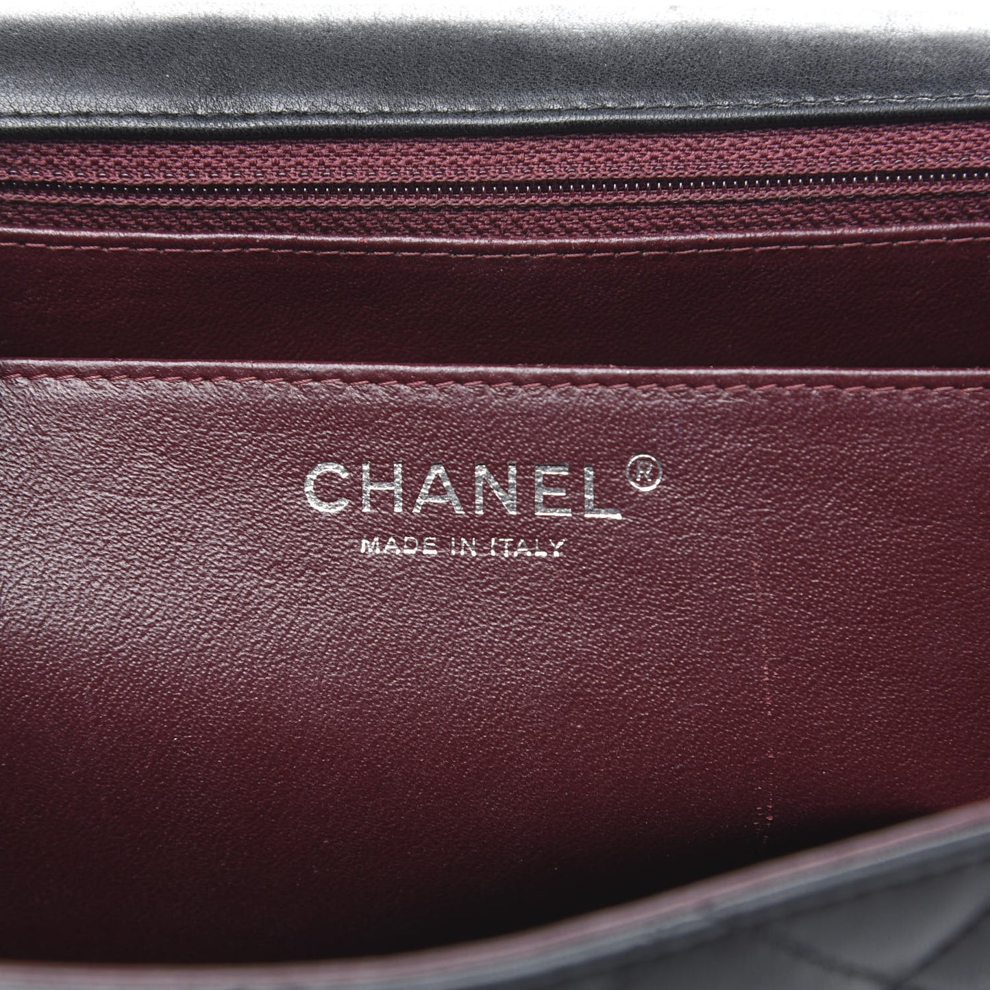 Lambskin Quilted Maxi Single Flap Black