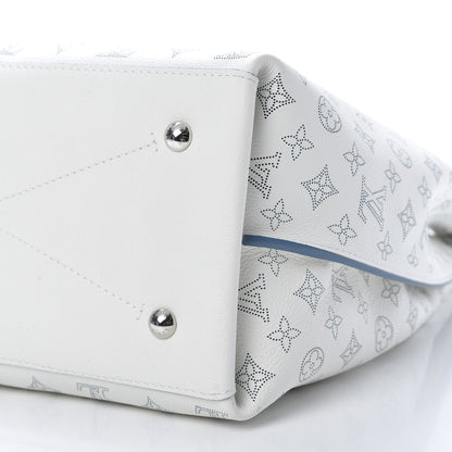 Louis Vuitton Mahina Carmel Hobo Snow 9 of 10
