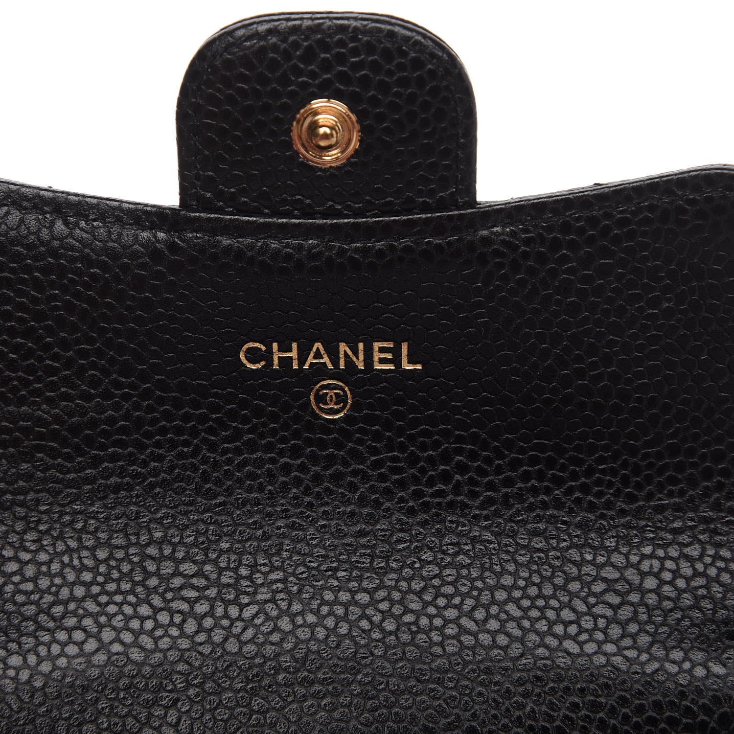 Chanel Caviar Quilted Flap Card Holder Black 6 of 9