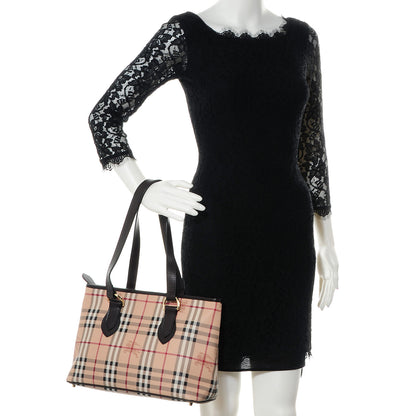 Burberry Haymarket Check Tote 2 of 8