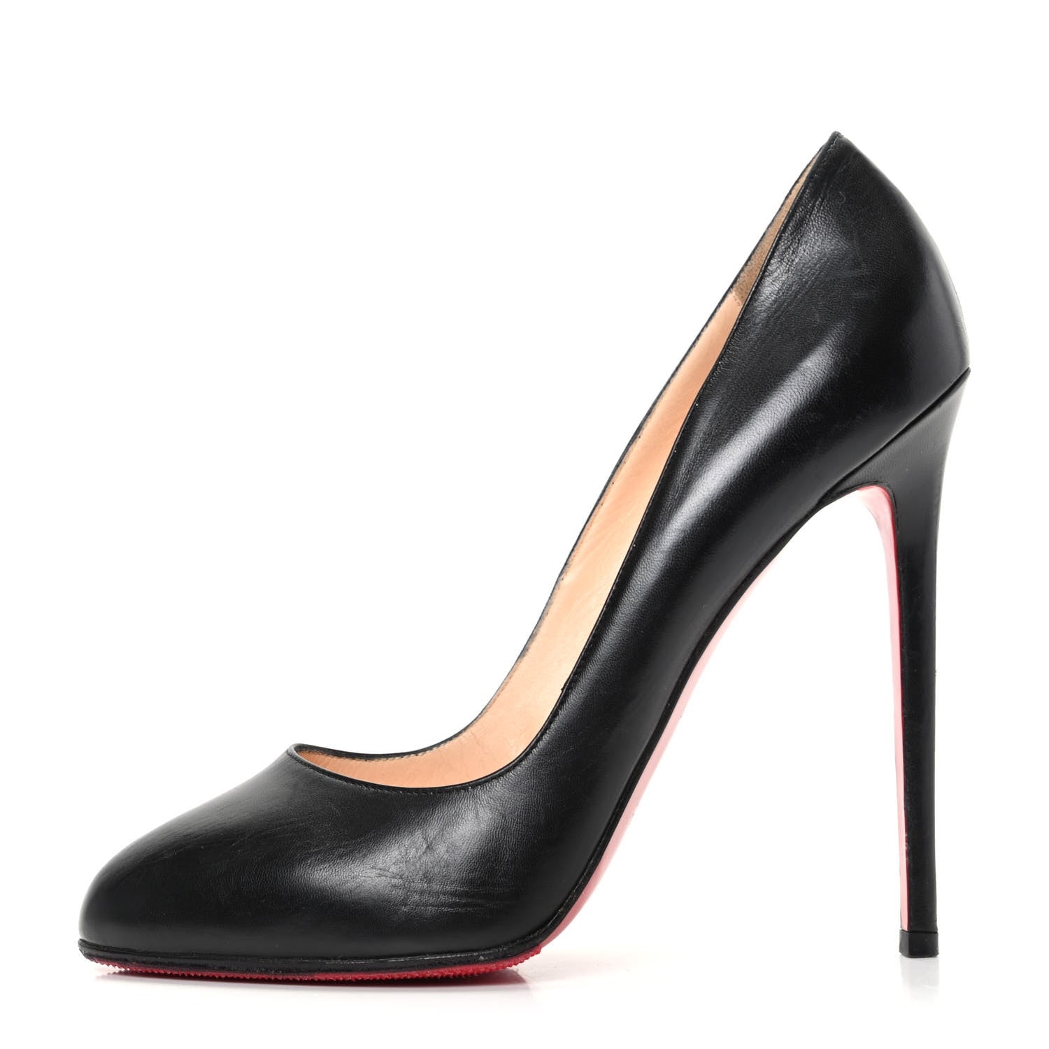 Christian Louboutin Shiny Nappa New Declic 120 Pumps 40 Black 1 of 9