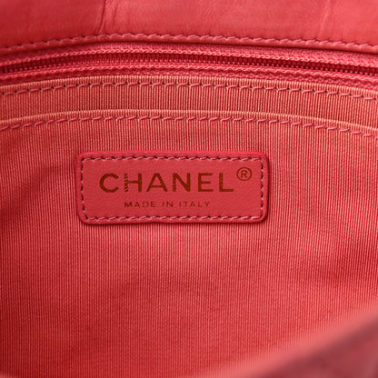 Chanel Lambskin Quilted Valentine Charms Medium Single Flap Pink 6 of 17
