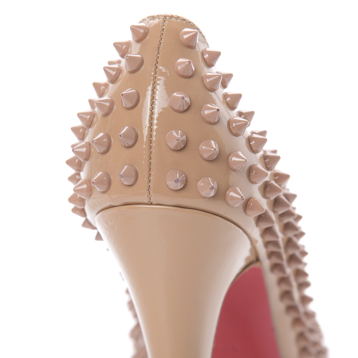 Christian Louboutin Patent Alti Spikes 140 Pumps 40.5 Nude 12 of 12