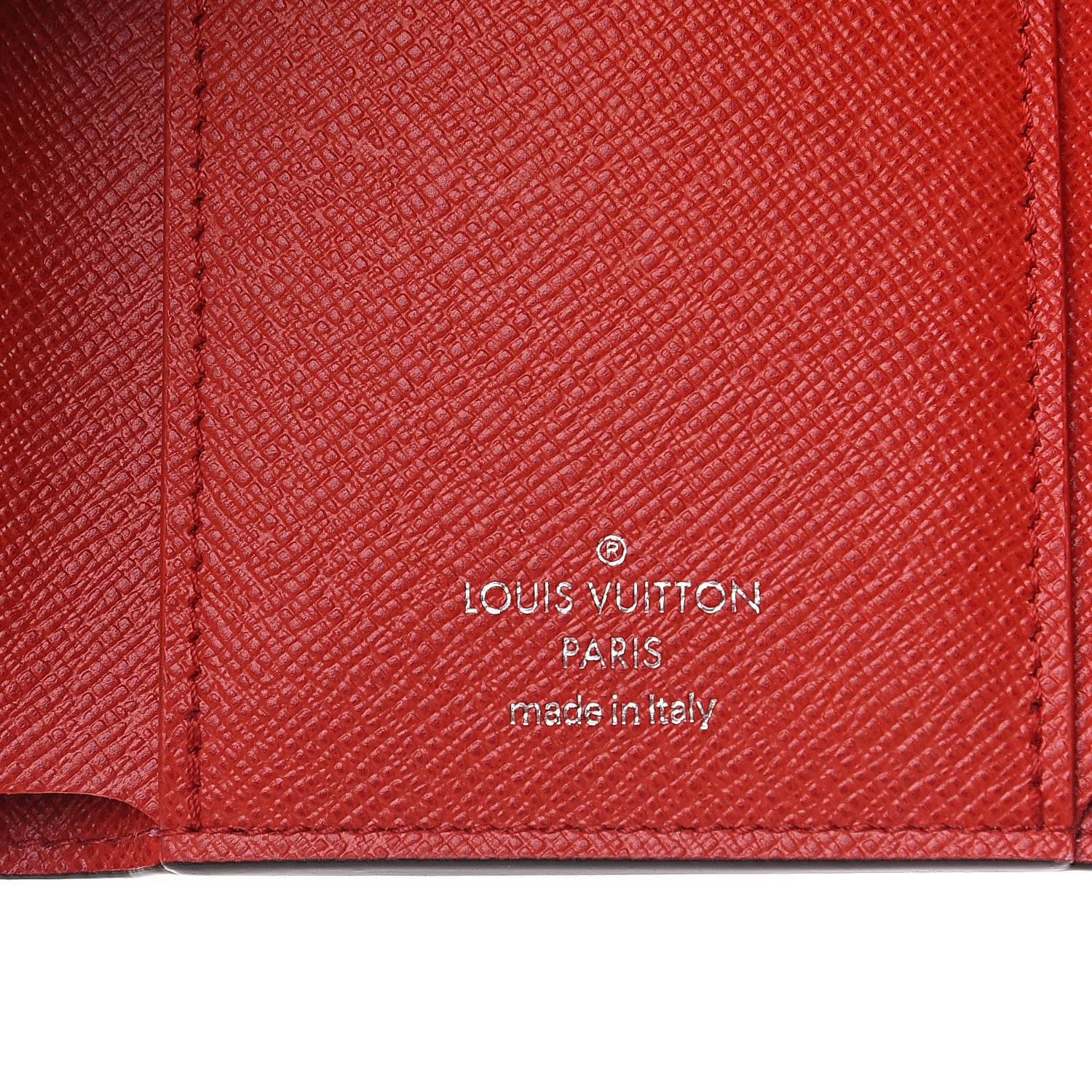 Louis Vuitton Monogram Escale Victorine Wallet Red 5 of 6