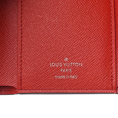Louis Vuitton Monogram Escale Victorine Wallet Red 5 of 6