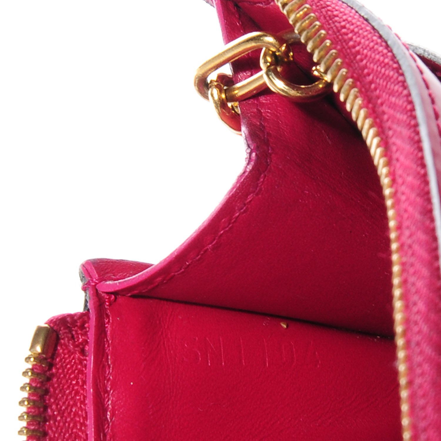 Louis Vuitton Vernis Key Pouch Rose Indien 7 of 7