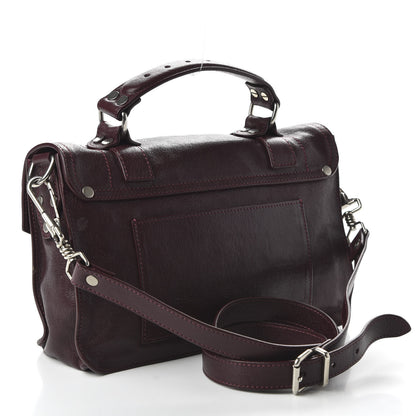 Proenza Schouler Lambskin Tiny PS1 Satchel Oxblood 3 of 9