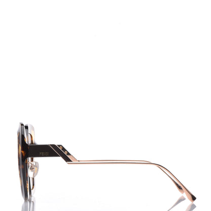 Fendi Oversized Squared Sunglasses FF 0317/S Tortoise 3 of 7