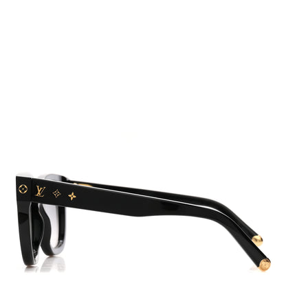 Louis Vuitton Acetate My Monogram Square Sunglasses Z1523W Black 3 of 7
