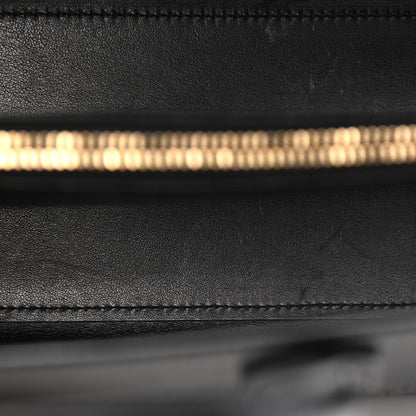 Saint Laurent Calfskin Crocodile Embossed Baby Sac De Jour Black 17 of 17