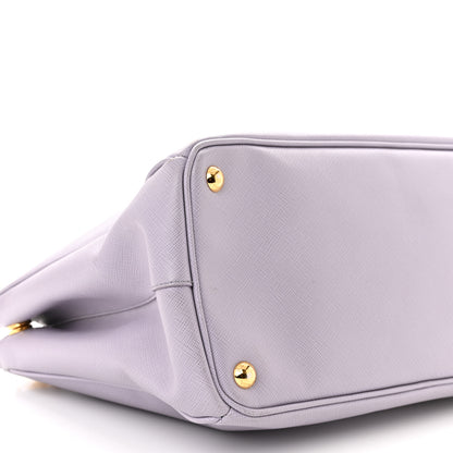 Prada Saffiano Medium Galleria Double Zip Tote Glicine 9 of 14
