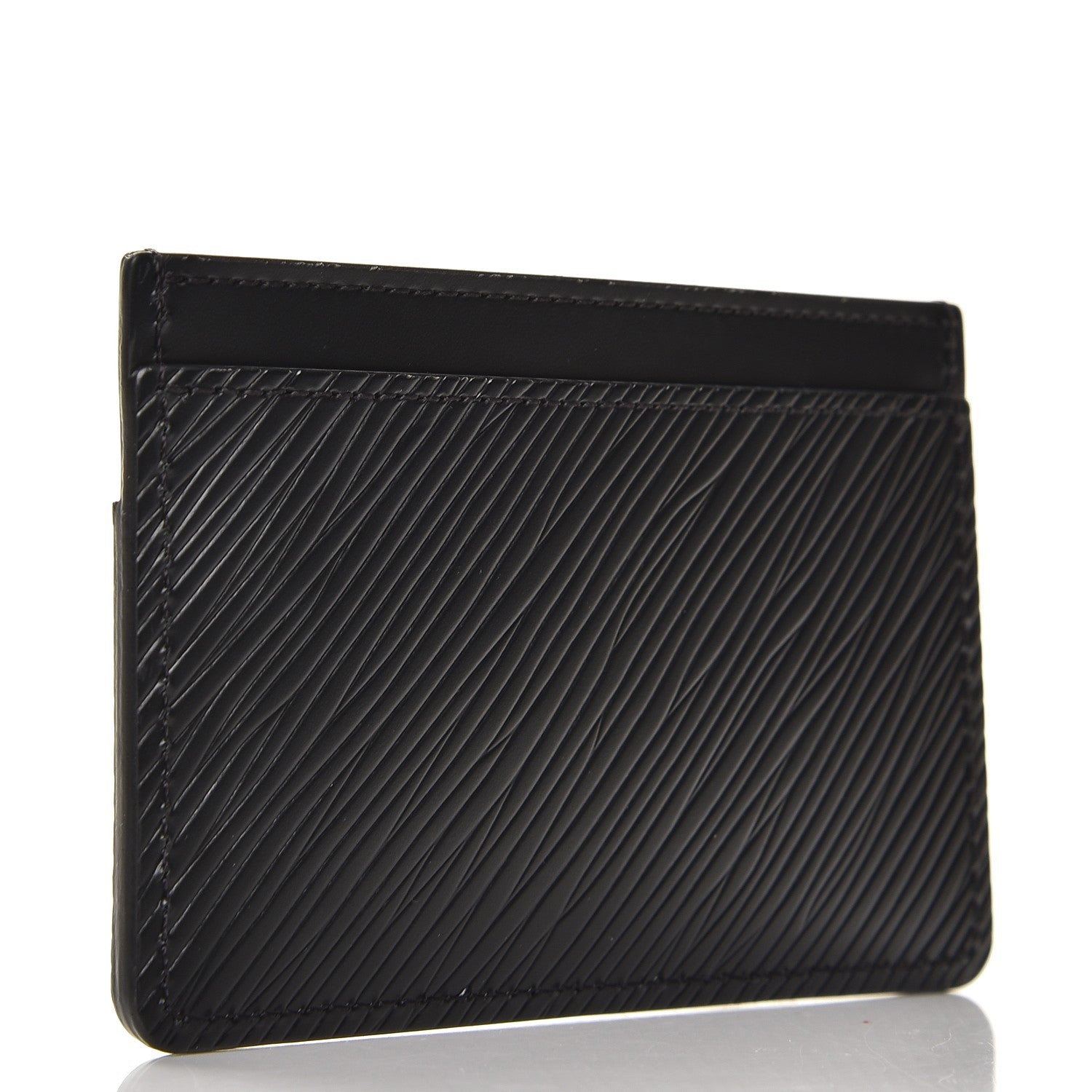 Louis Vuitton Epi Flower Remix Card Holder Black 3 of 6