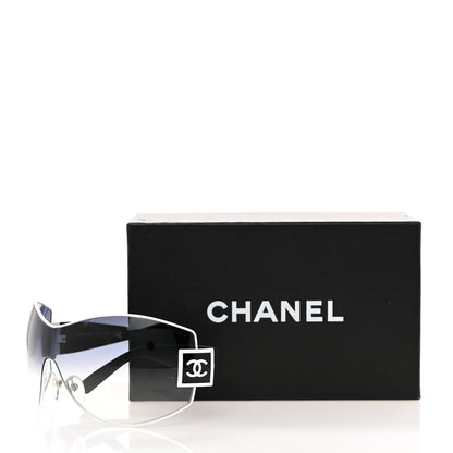 Chanel CC Sunglasses 4114 Black White 8 of 8