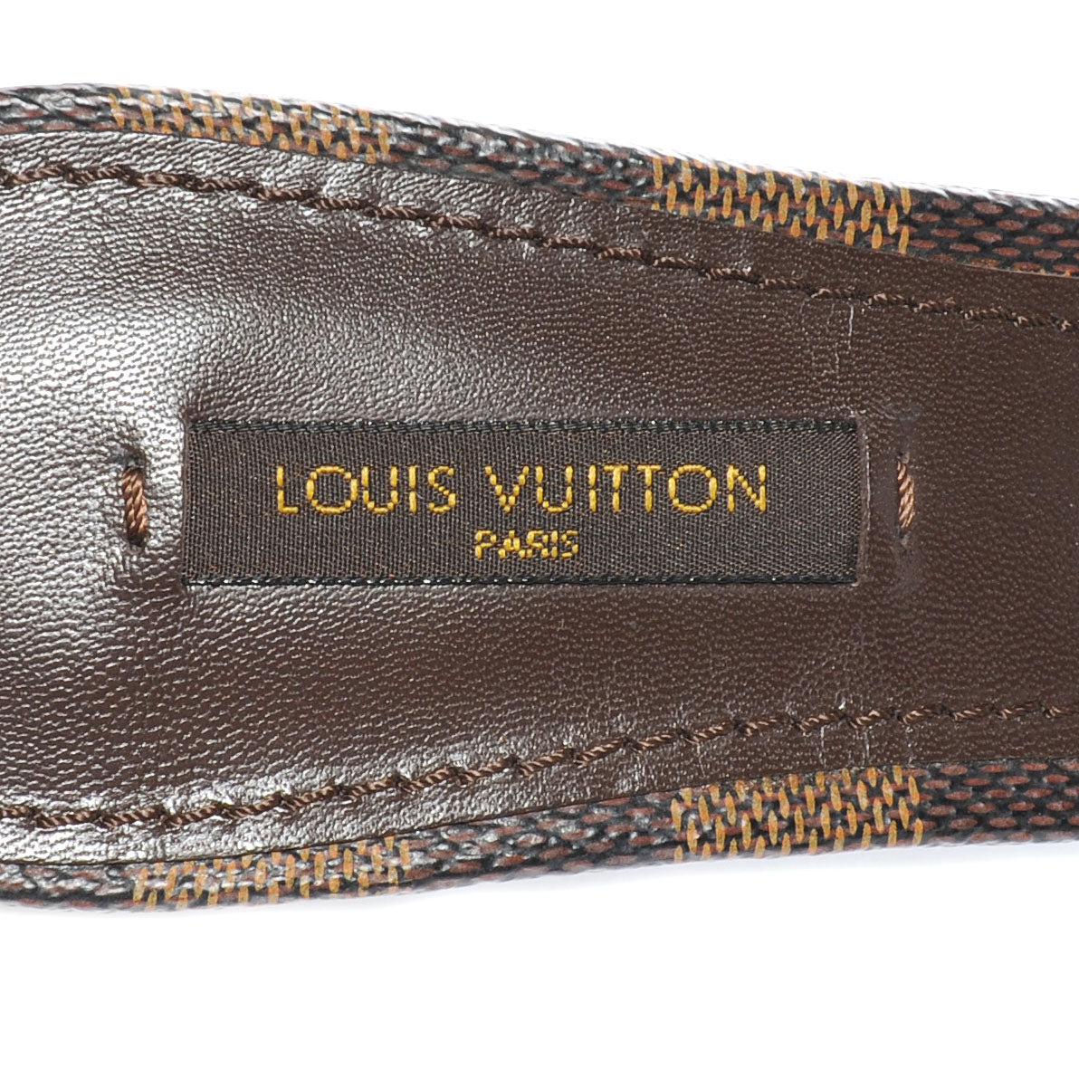 Damier Ebene Patent Valentine Mules 37.5