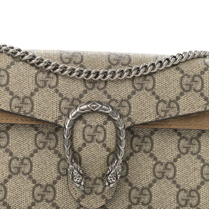 Gucci GG Supreme Monogram Super Mini Dionysus Shoulder Bag Taupe 7 of 11