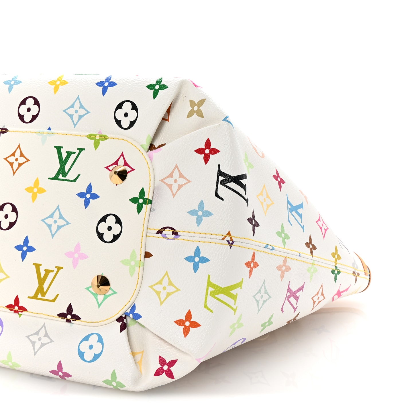 Monogram Multicolor Annie MM White