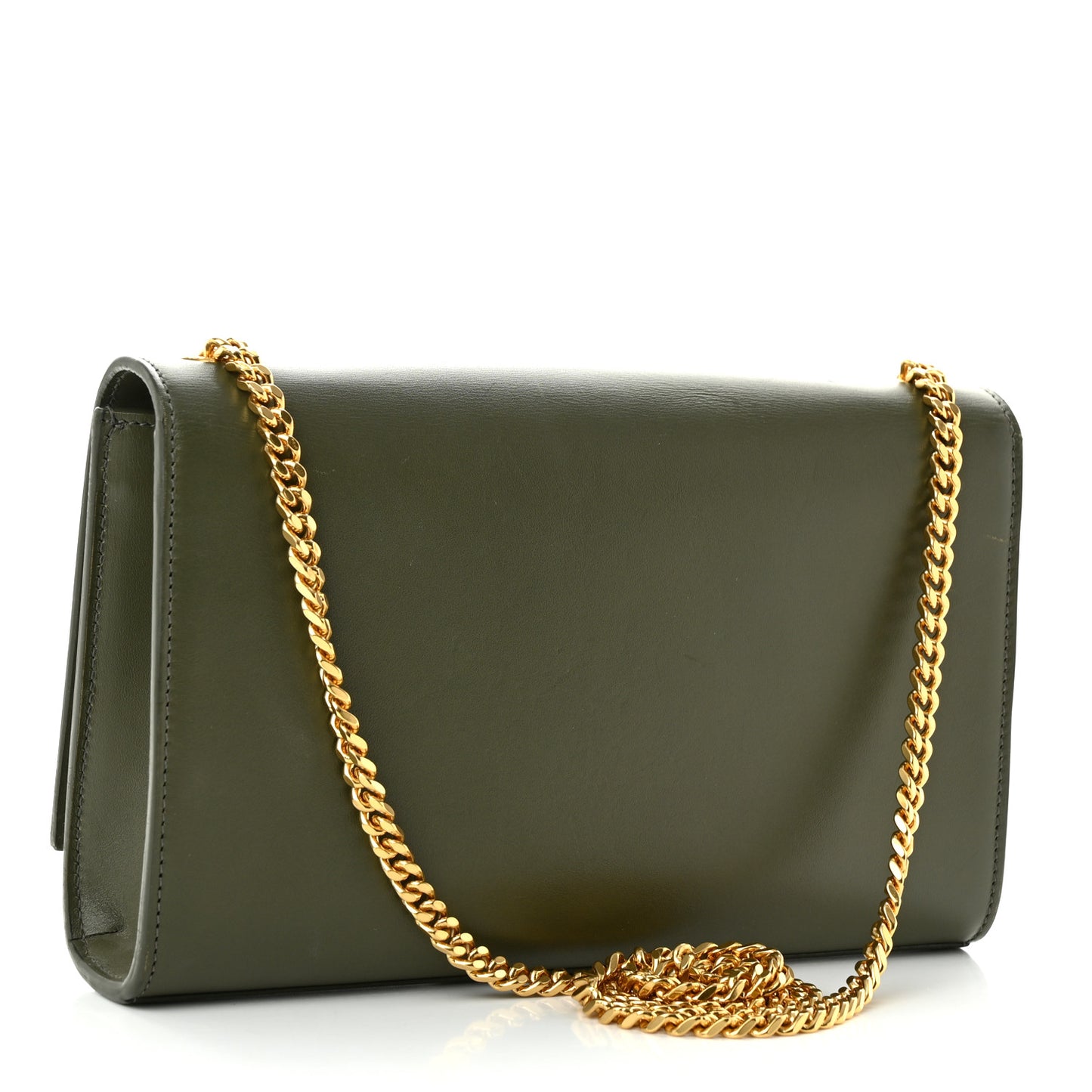 Smooth Calfskin Medium Classic Monogram Kate Tassel Satchel