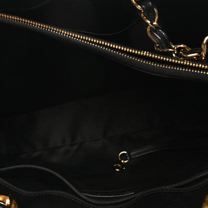 Chanel Caviar Quilted Grand Shopping Tote GST Black 5 of 10