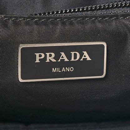 Prada Tessuto Nylon Montagna Double Buckle Backpack Bleu 6 of 10