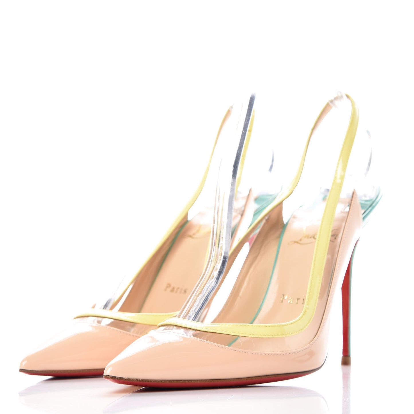 Patent PVC Paulina 100 Pumps 39 Poudre