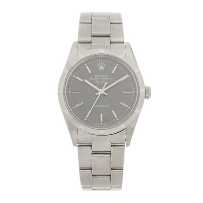 Rolex Stainless Steel 34mm Oyster Perpetual Air-King Precision Watch Grey 14010 1 of 4