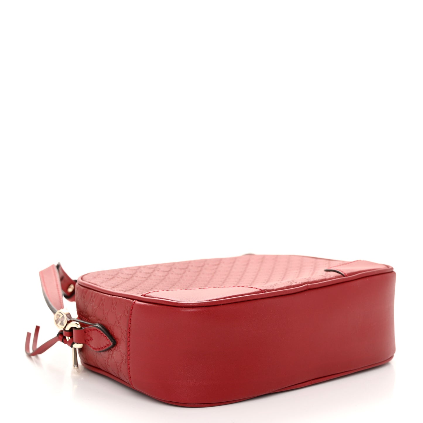 Microguccissima Mini Bree Messenger Bag Red