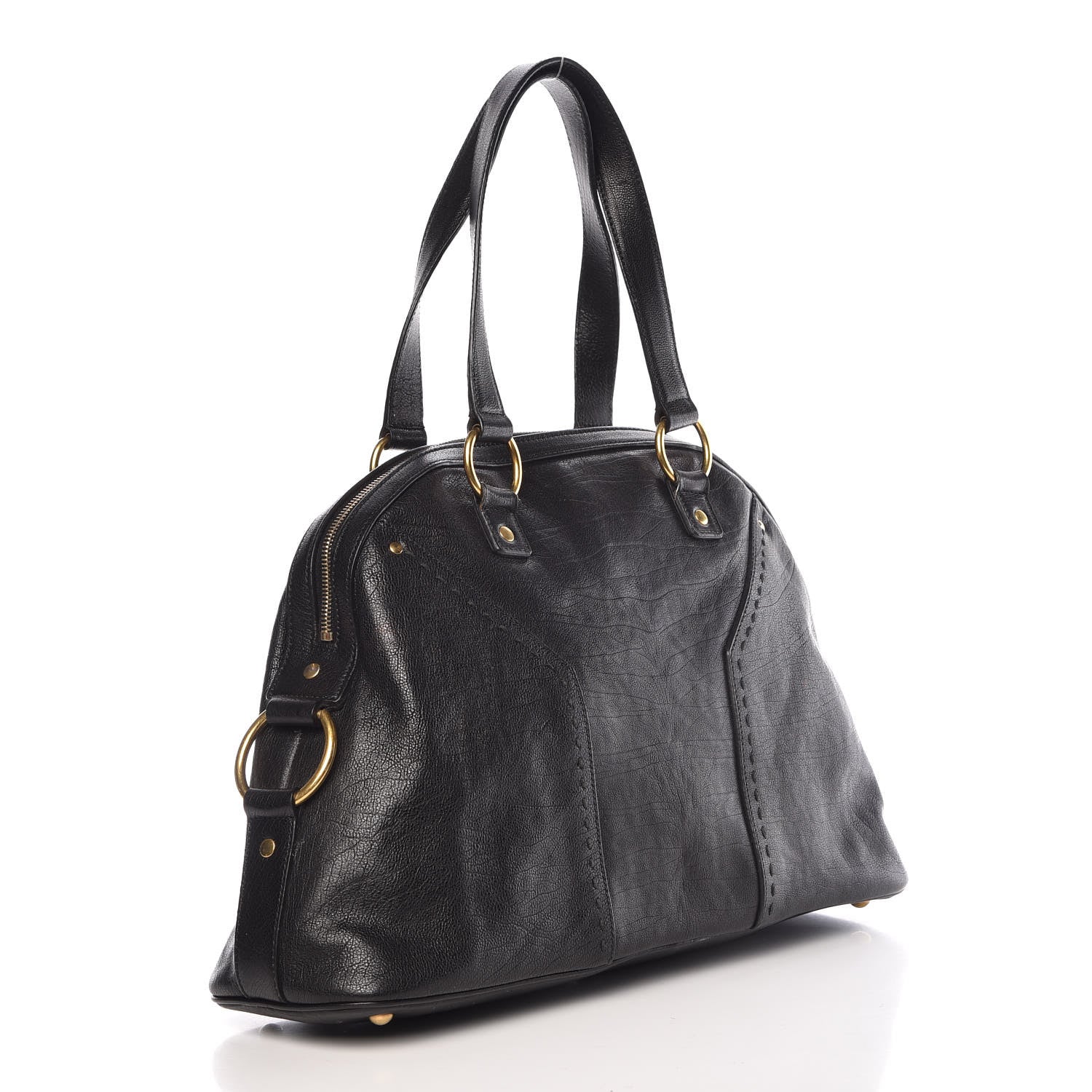 Saint Laurent Calfskin Large Muse Black 3 of 11