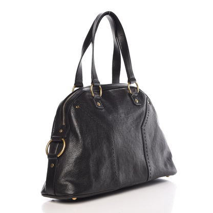 Saint Laurent Calfskin Large Muse Black 3 of 11