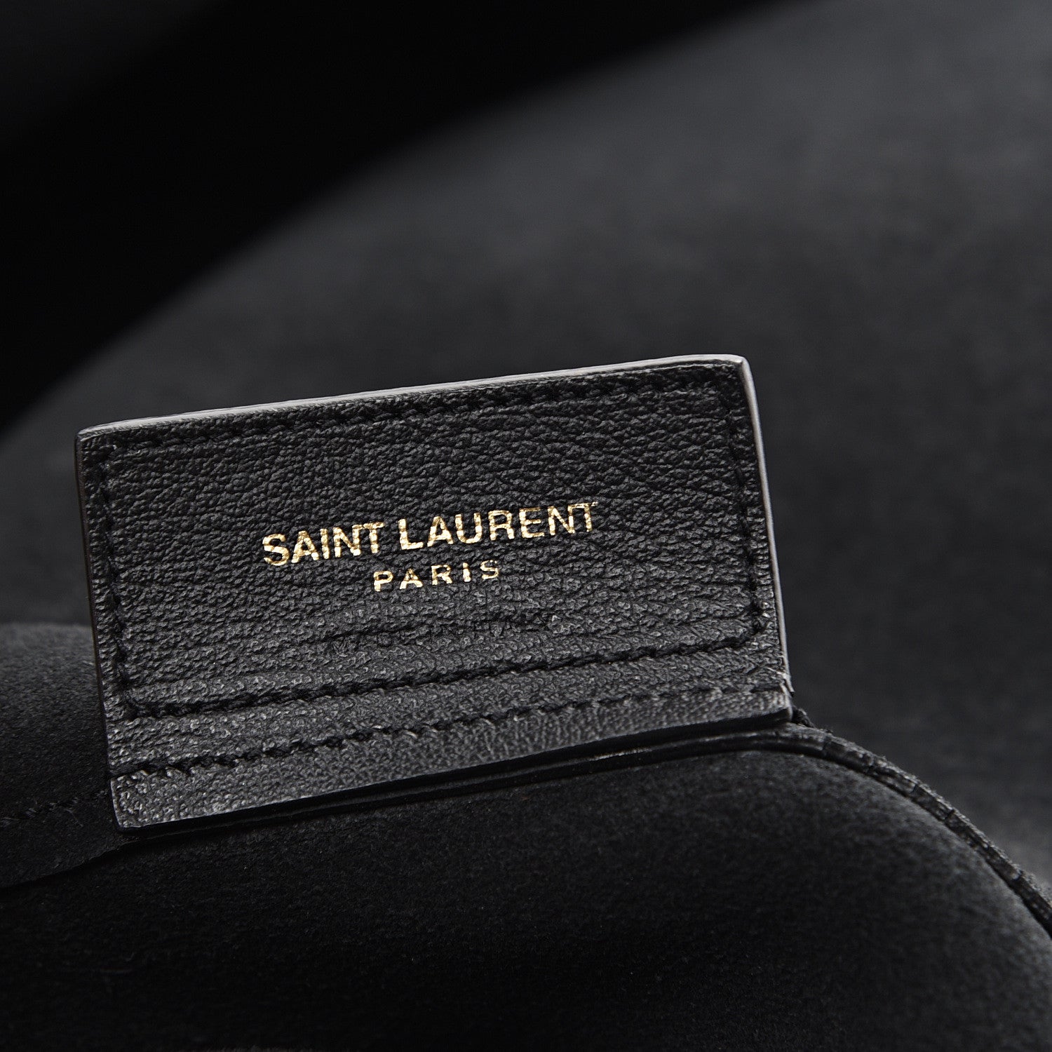 Saint Laurent Calfskin Large Shopping Tote Black 6 of 13