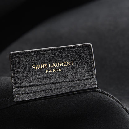 Saint Laurent Calfskin Large Shopping Tote Black 6 of 13
