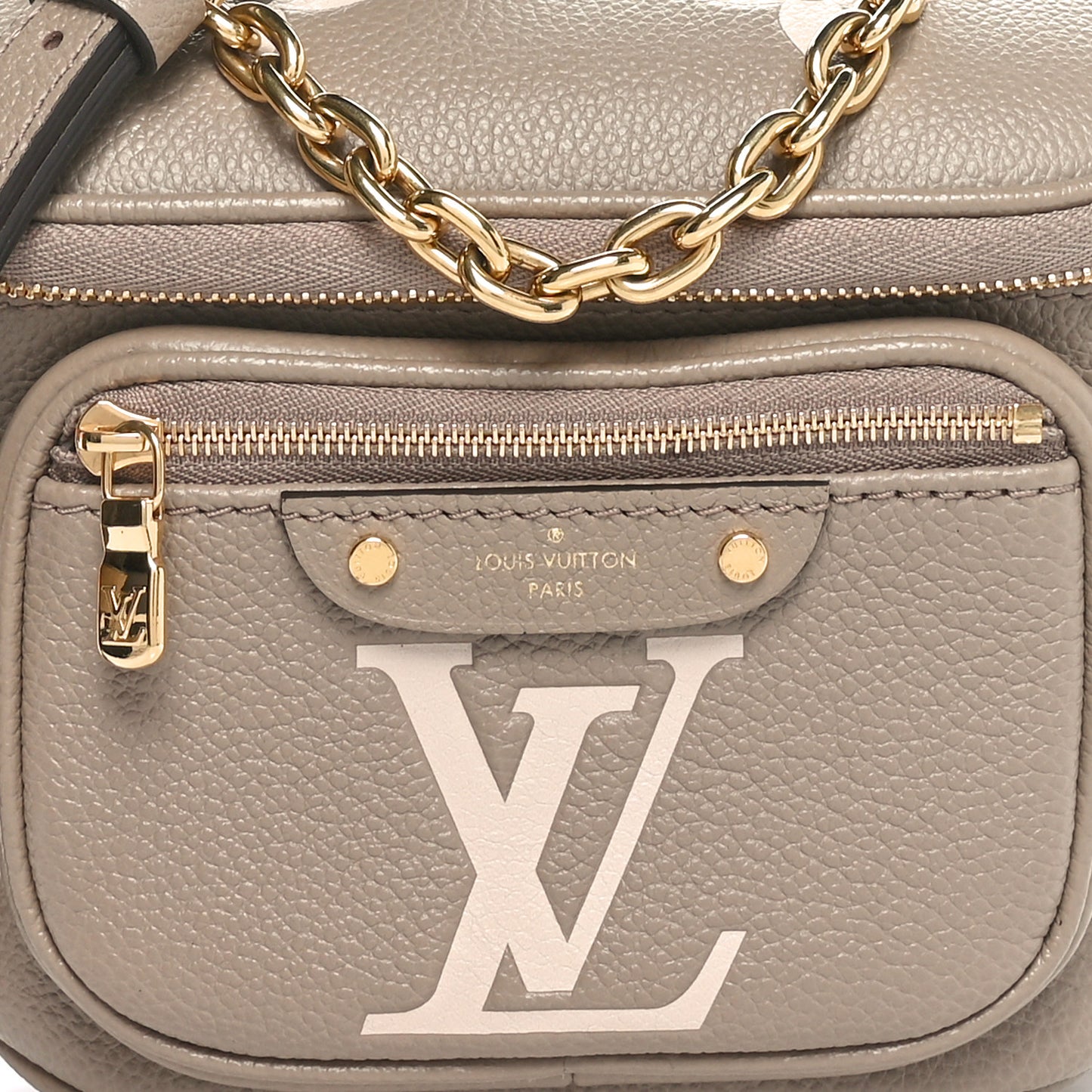 Empreinte Monogram Giant Mini Bumbag Tourterelle Cream