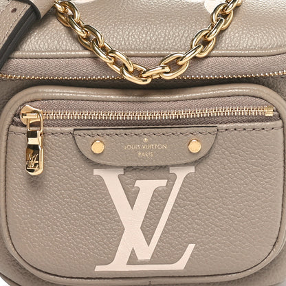 Louis Vuitton Empreinte Monogram Giant Mini Bumbag Tourterelle Cream 7 of 9