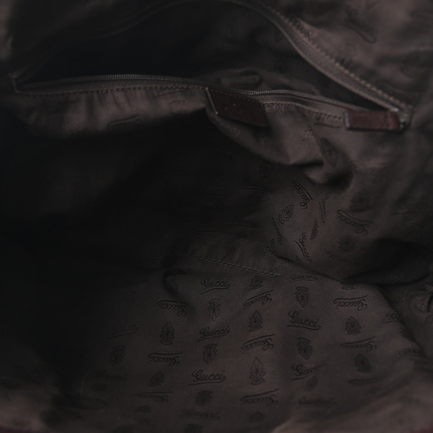 Guccissima Medium Sukey Tote Chocolate