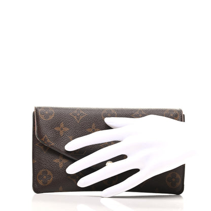 Louis Vuitton Monogram Jeanne Wallet Rose Ballerine 2 of 8