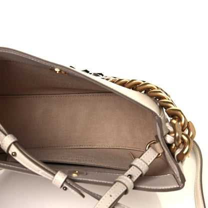Stella McCartney Eco Alter Nappa Medium Frayme Shoulder Bag Pure White 5 of 12