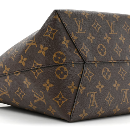 Louis Vuitton Monogram Flower Hobo Black 9 of 9