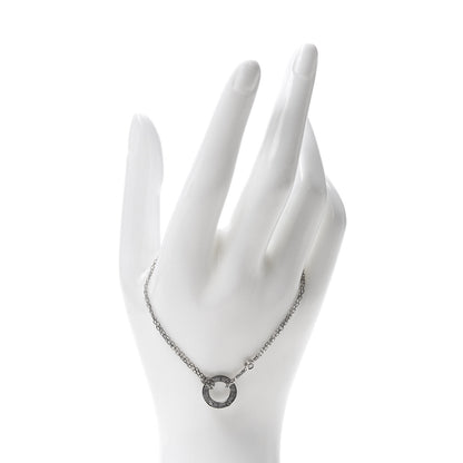 Cartier 18K White Gold Diamond LOVE Bracelet 2 of 6