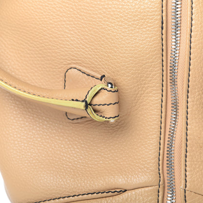 Chanel Calfskin Tassel Bowler Beige 12 of 15
