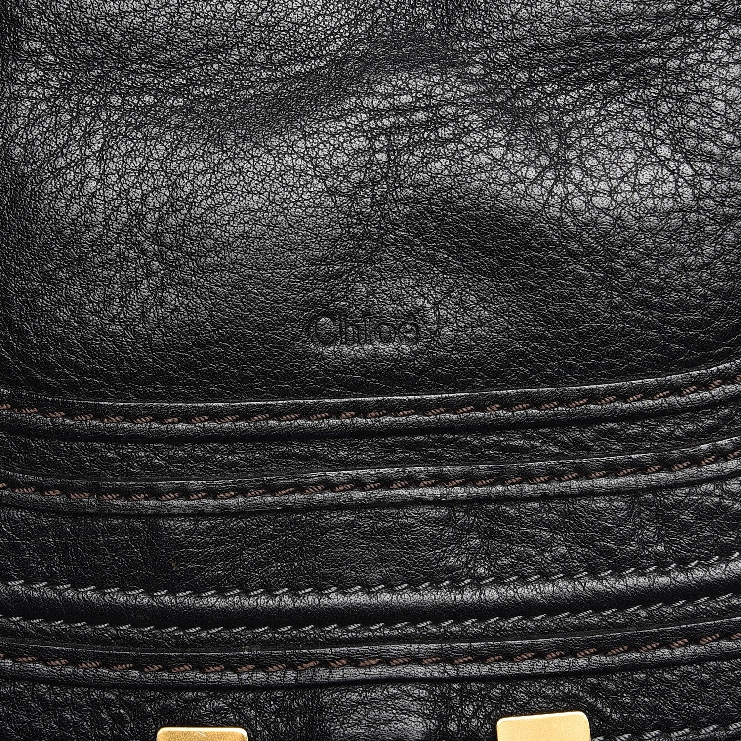 Chloe Calfskin Small Marcie Satchel Black 11 of 17