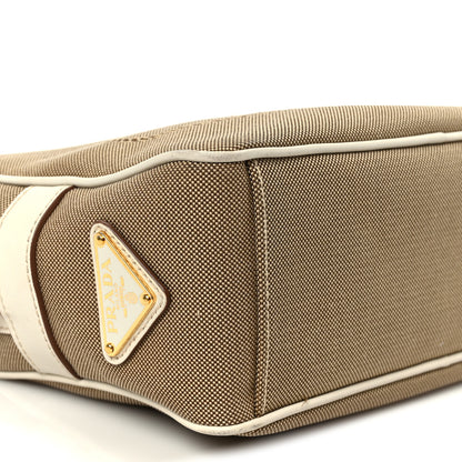 Prada Jacquard Logo Camera Bag Corda Talco 10 of 11
