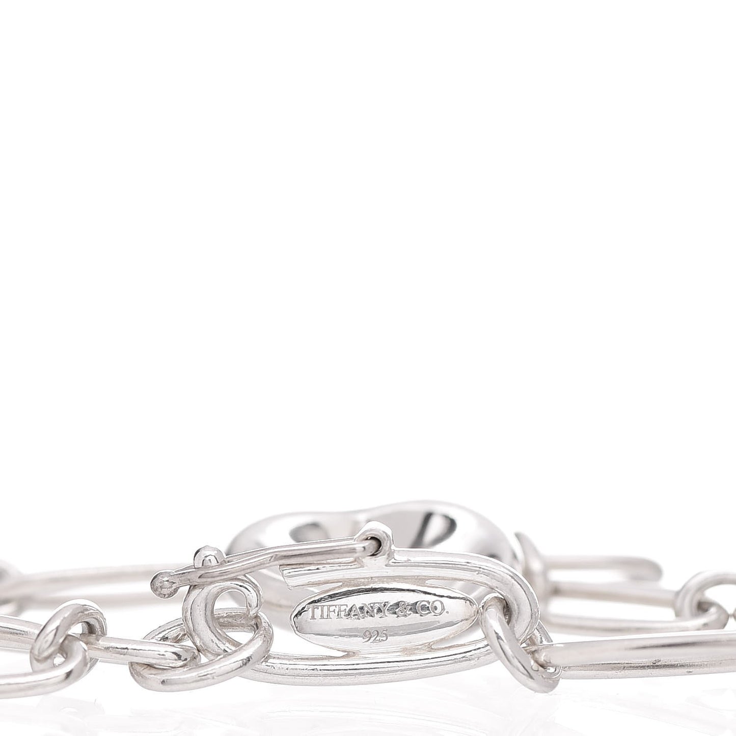 Sterling Silver Elsa Peretti Full Heart Bracelet