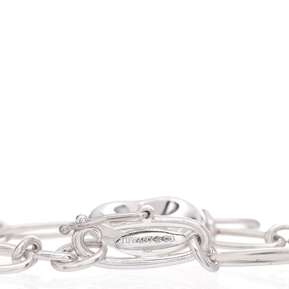 Tiffany Sterling Silver Elsa Peretti Full Heart Bracelet 11 of 13