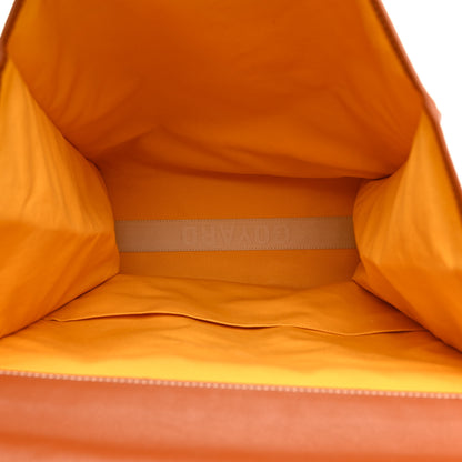 Goyard Goyardine Saint Leger Soft Briefcase Backpack Black Gold 5 of 10