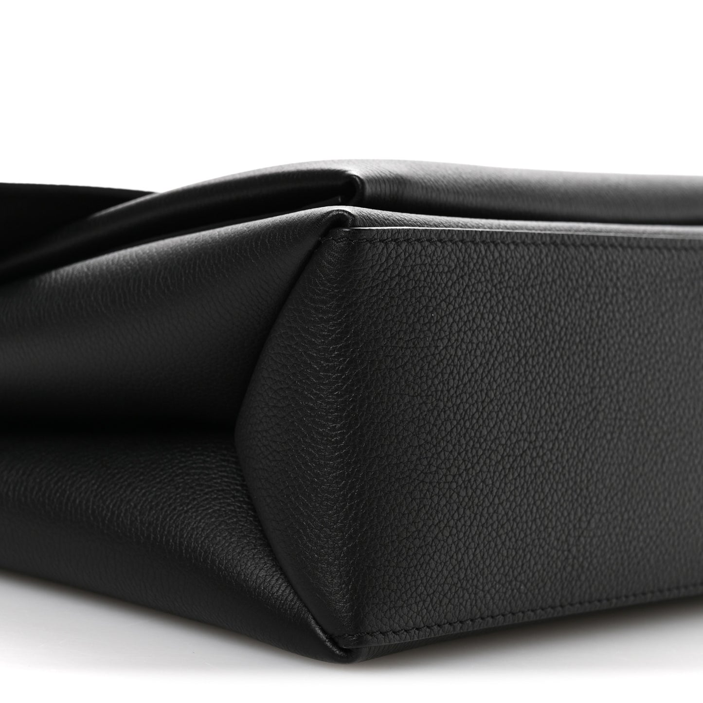 Soft Calfskin My Lockme Top Handle Black