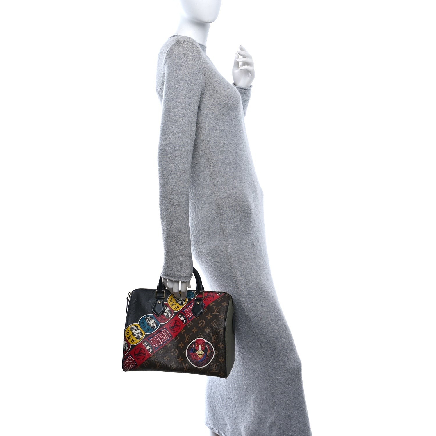 Louis Vuitton Monogram Kabuki Speedy 30 2 of 9