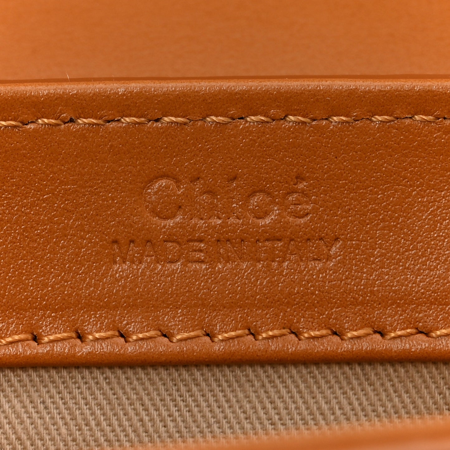 Calfskin Mini C Double Carry Autumnal Brown