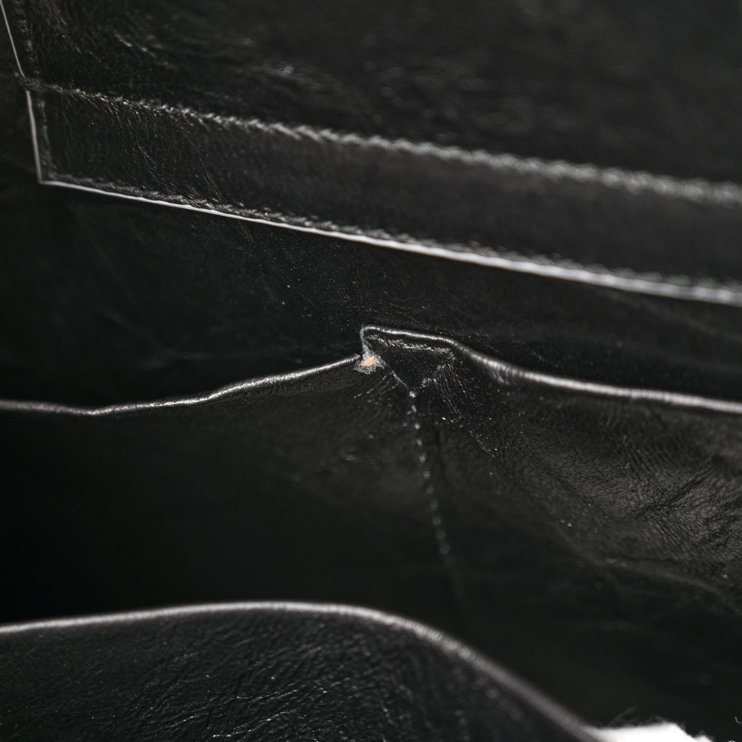 Christian Dior Crinkled Calfskin Medium Diorever Flap Black 15 of 15