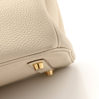 Hermes Togo Birkin 30 Craie 11 of 12