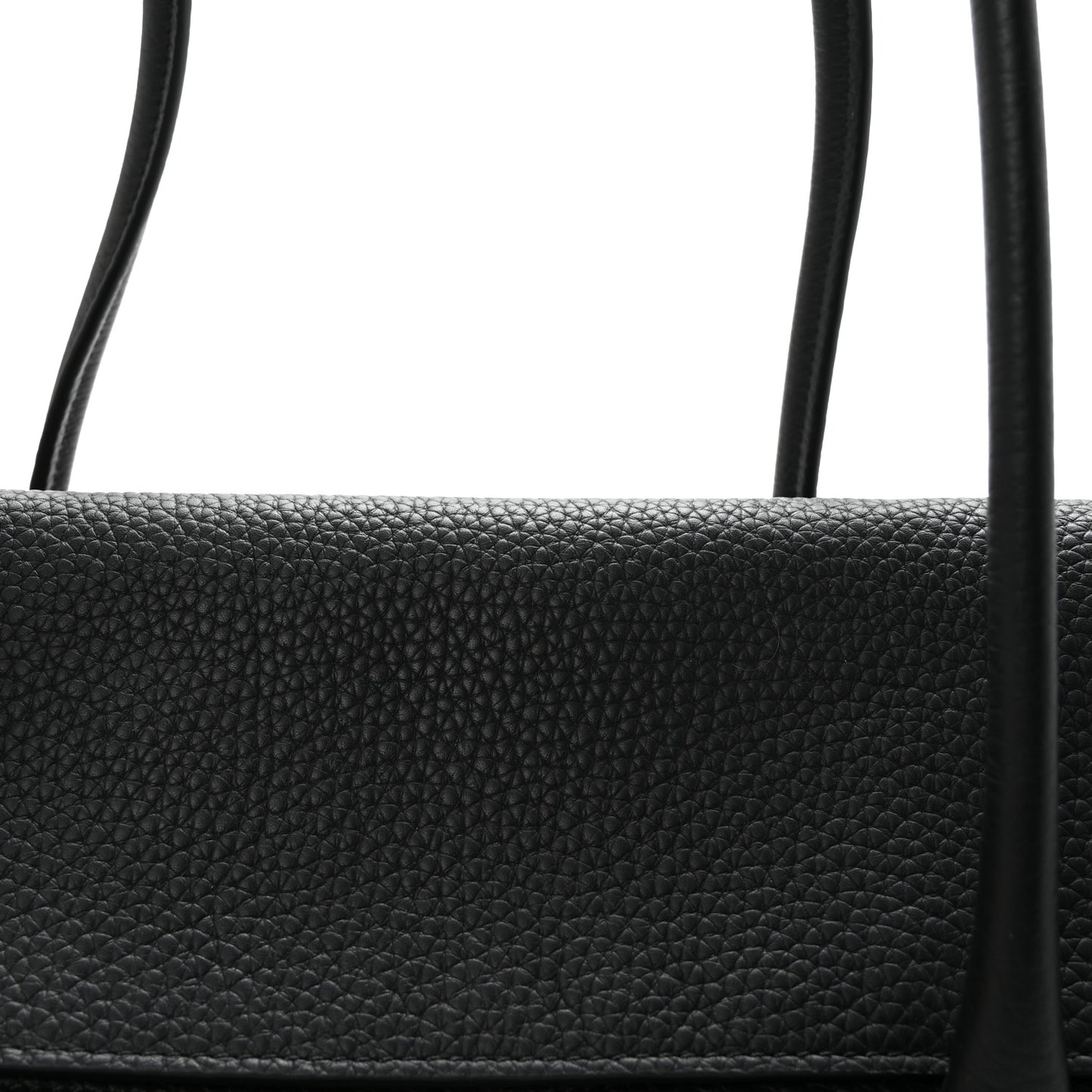 Heavy Grain Small Soft Bayswater Satchel Black