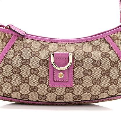 Gucci Monogram D Ring Abbey Pochette Pink 8 of 10